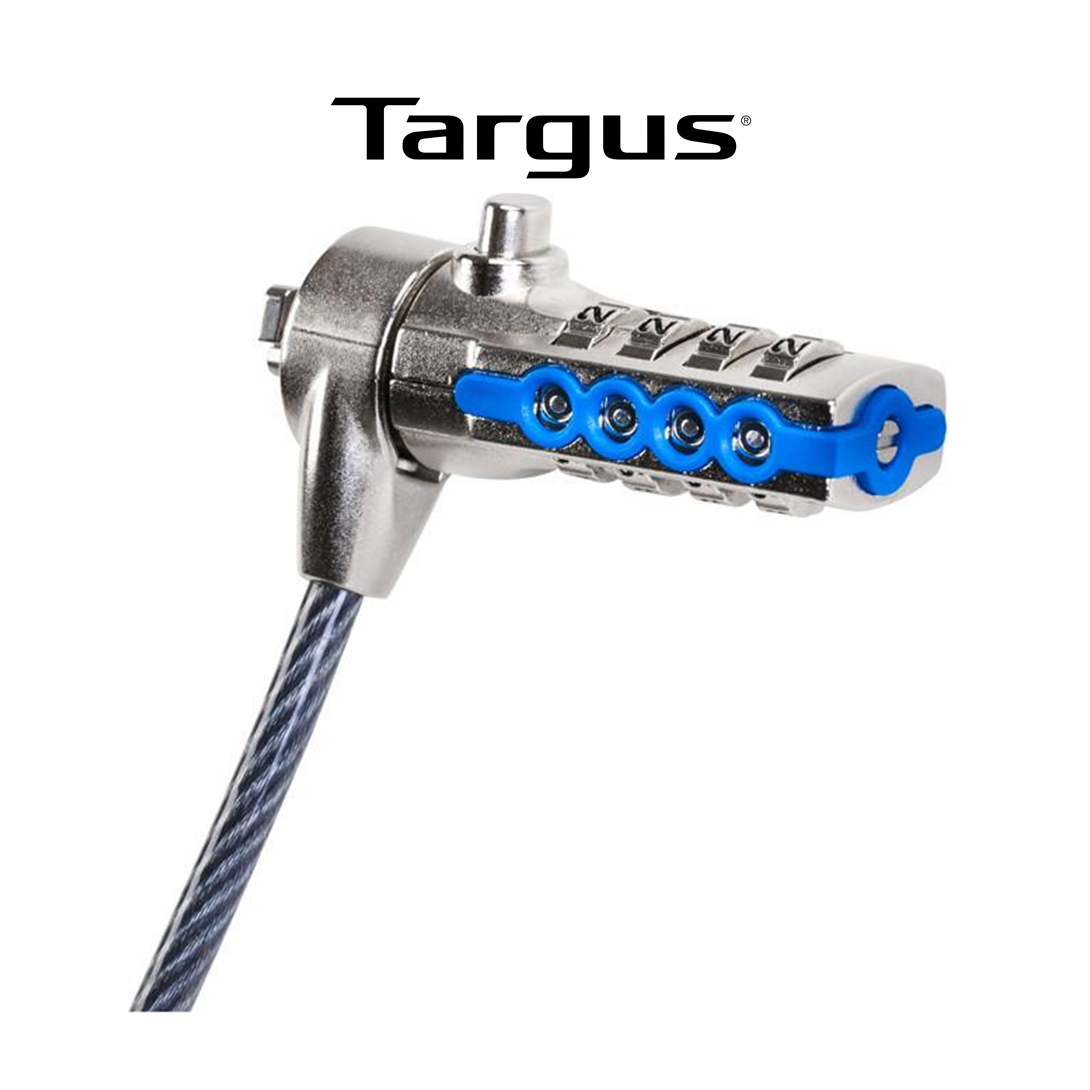 TARGUS CABLE LOCK DEFCON TLOCK RESETTABLE COMBO (KENSINGTON KSLOT