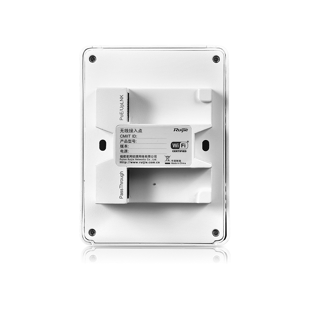 RUIJIE CLOUD AC1200 DUAL BAND WALL MOUNT WIRELESS ACCESS POINT WITH 4 LAN PORT