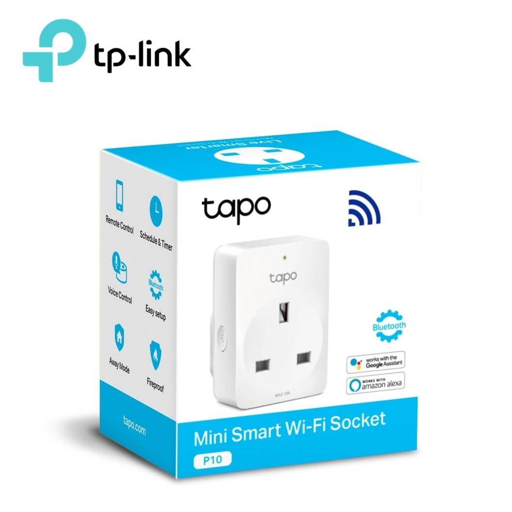 TPLINK SMART PLUG WIFI 2.4GHZ 802.1 B/G/N (TAPO SERIES)