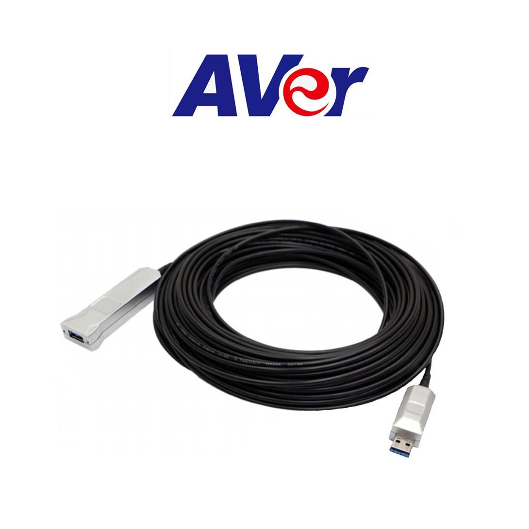 AVER ACC USB 3.1 FIBER EXTENSION CABLE, USB TYPEA (MALE) TO TYPEA