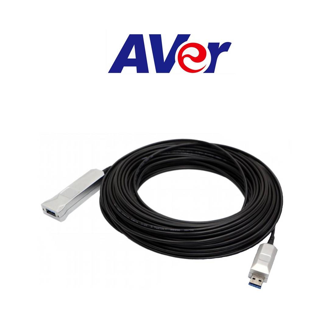 AVER ACC USB 3.1 FIBER EXTENSION CABLE, USB TYPEA (MALE) TO TYPEA