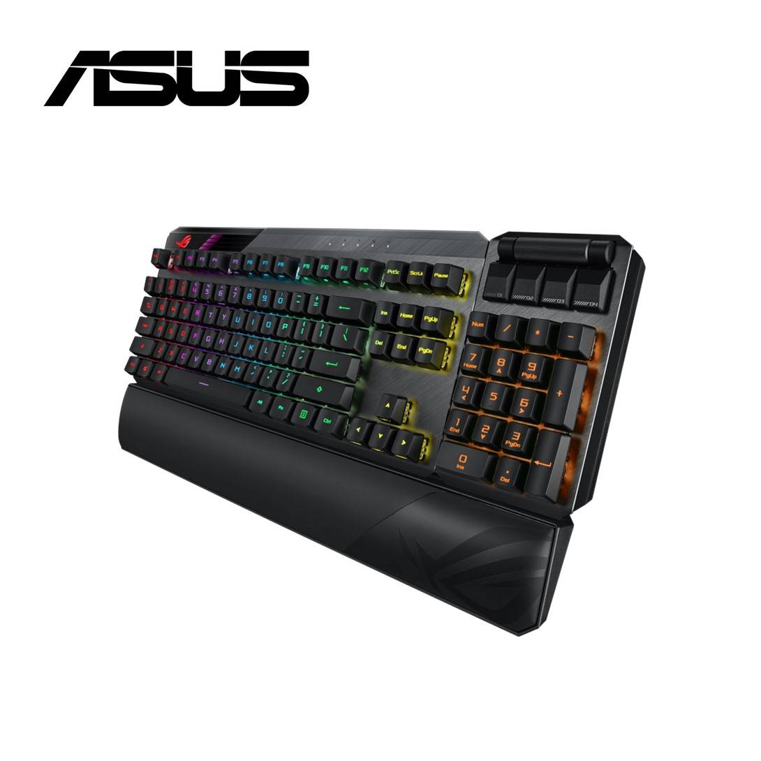 ASUS GAMING W⁄L KB ROG CLAYMORE II BL⁄US⁄MA02⁄BLK