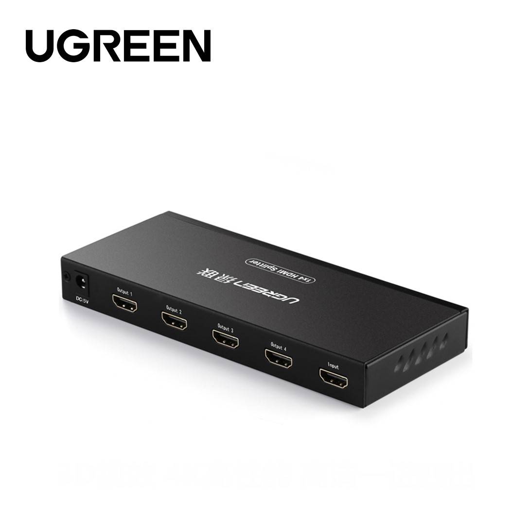 UGREEN 1X4 HDMI AMPLIFIER SPLITTER (BLACK)