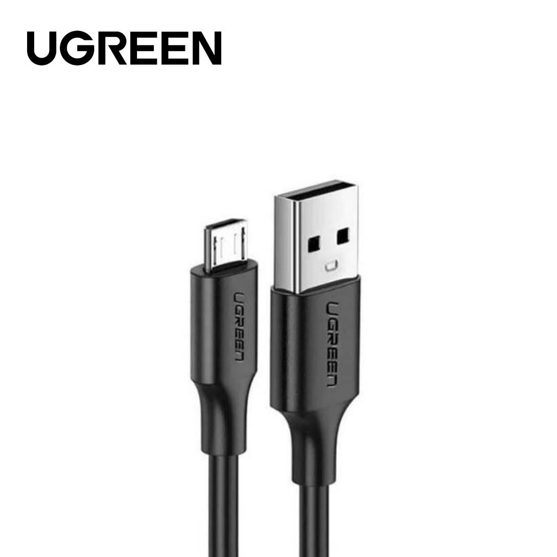 UGREEN USB 2.0 A TO MICRO USB CABLE NICKEL PLATING 1M (BLACK)