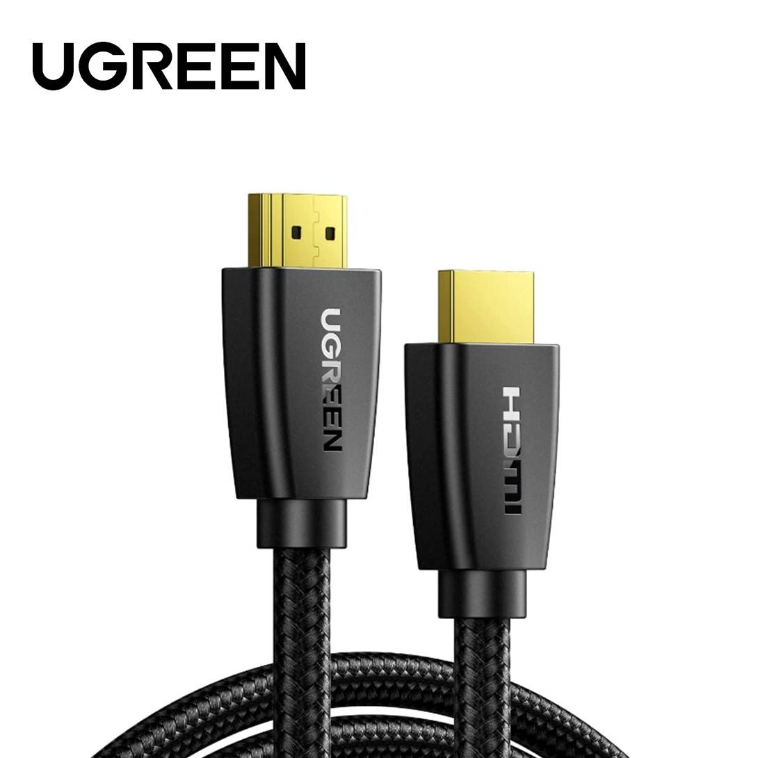 Câble HDMI 4K Mygatti 3 M – Lot De 2, Gaine Nylon, 18 Gbps, 60Hz, Avec Adaptateurs 90°/270°