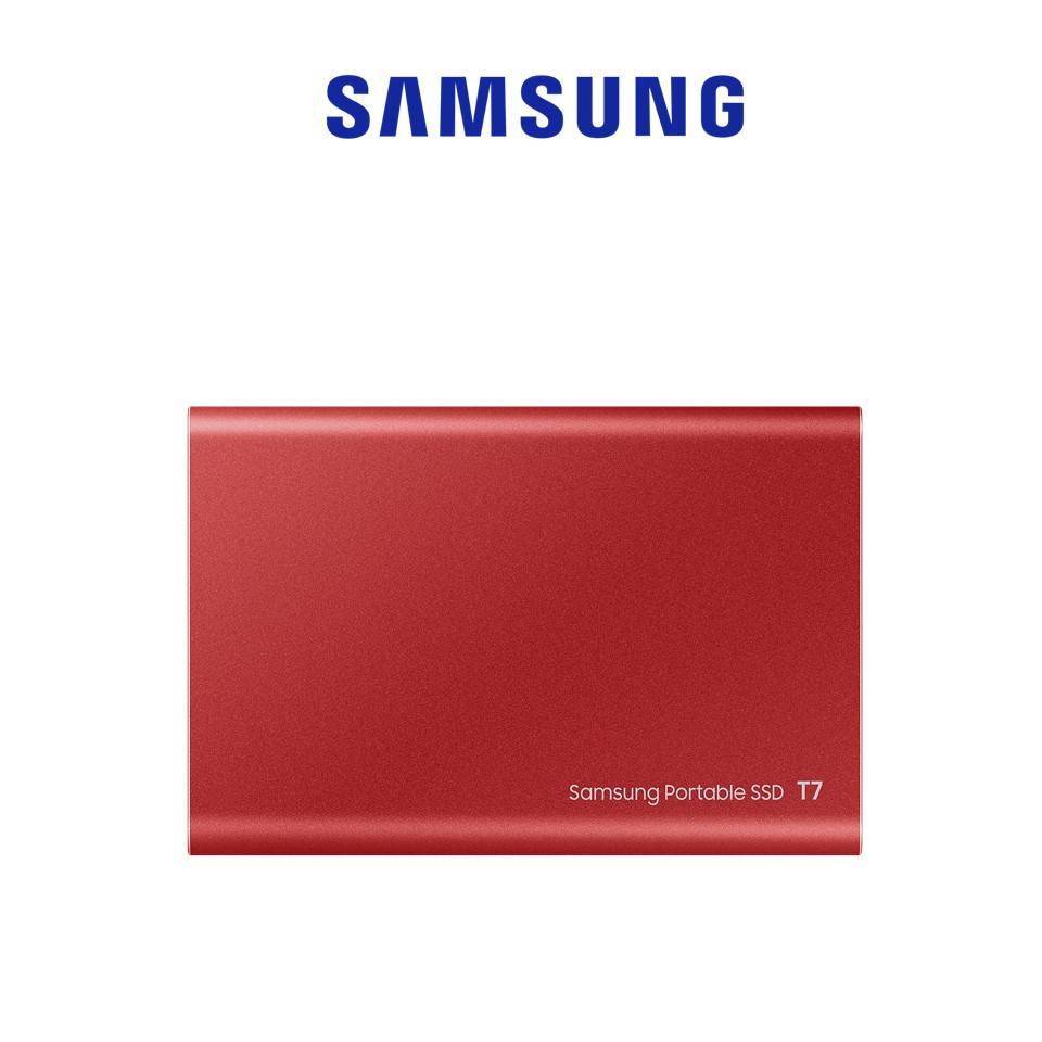 SAMSUNG SSD PORTABLE T7 BASIC 2TB METALLIC RED samsung-ssd-portable-t7-basic-2tb-metallic-red