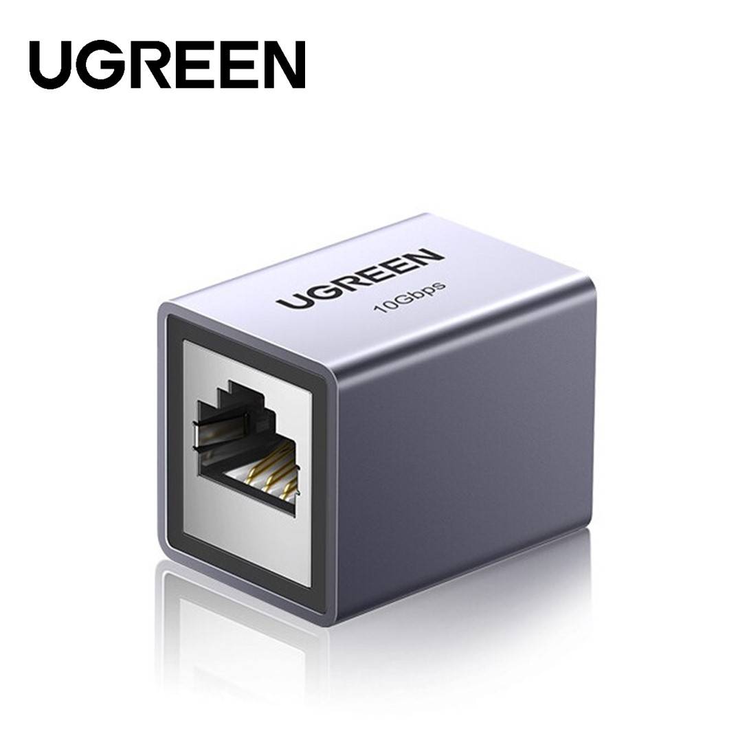 UGREEN LAN CABLE EXTENDER ADAPTER RJ45 10GBPS (GREY)