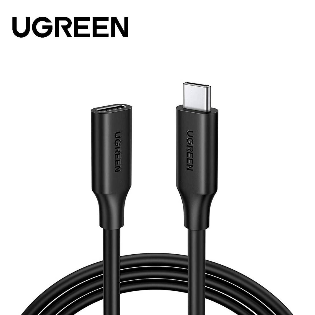 UGREEN USBC 3.1 GEN 2 MALE TO FEMALE EXTENSION DATA CABLE 10GBPS 1M
