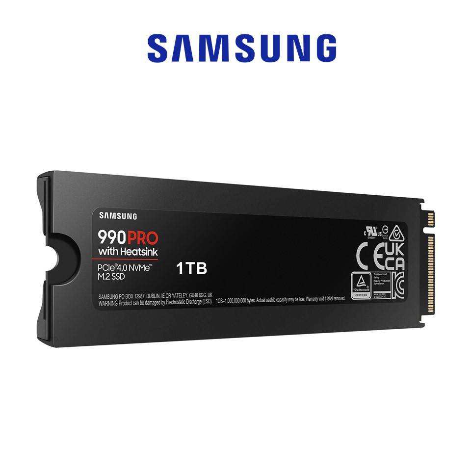SAMSUNG SSD M.2 990PRO HEATSINK 1TB (2280)