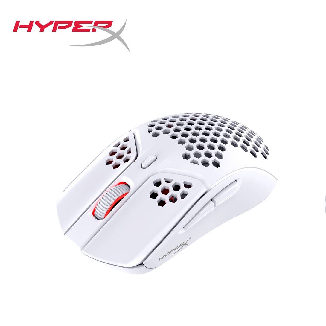 HYPERX PULSEFIRE HASTE WIRELESS GAMING MOUSE (WHITE) (HMSH1BWT/G)