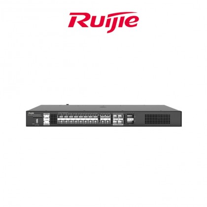 rui RUIJIE 20 1G/2.5G/10G SFP+ PORTS, 4 10G/25G SFP28 PORTS, 2 40GBASE-X