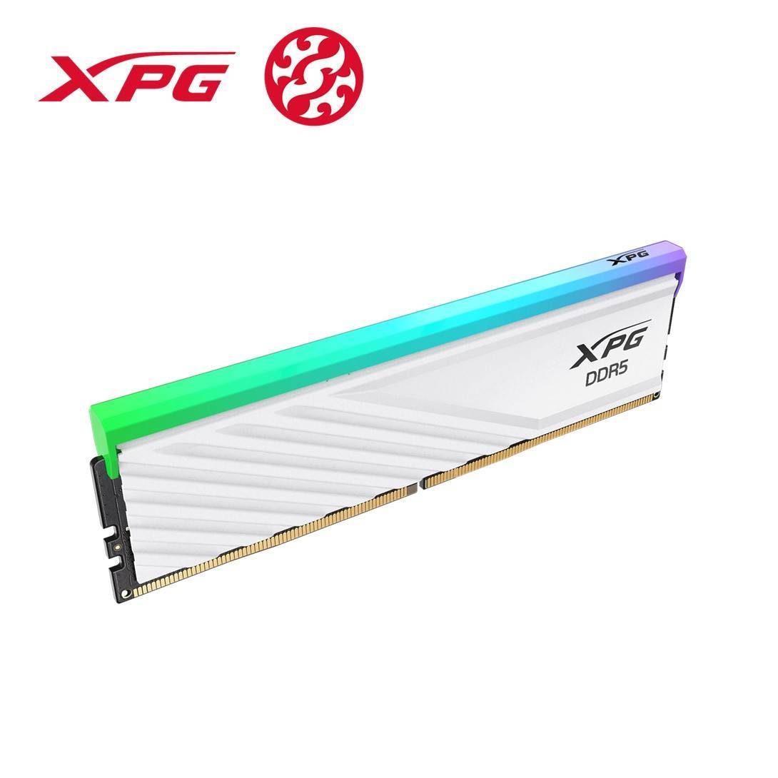XPG Lancer RGB DDR5 16GB 6000MT/s CL30 白 LANCER RGB DDR5 MEMORY | XPG