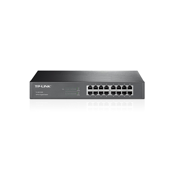 TPLINK UNMANAGED PUREGIGABIT SWITCH 16PORT DESKTOP/RACKMOUNT
