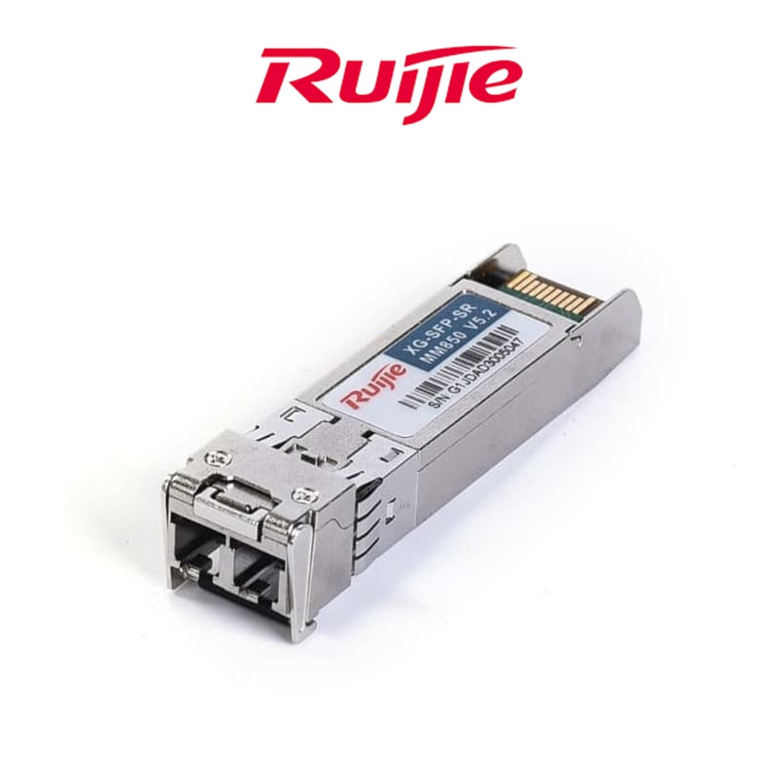RUIJIE ENT SFP TRANSCEIVER 10G BASESR, MM (850nm, 300m, LC PORT)