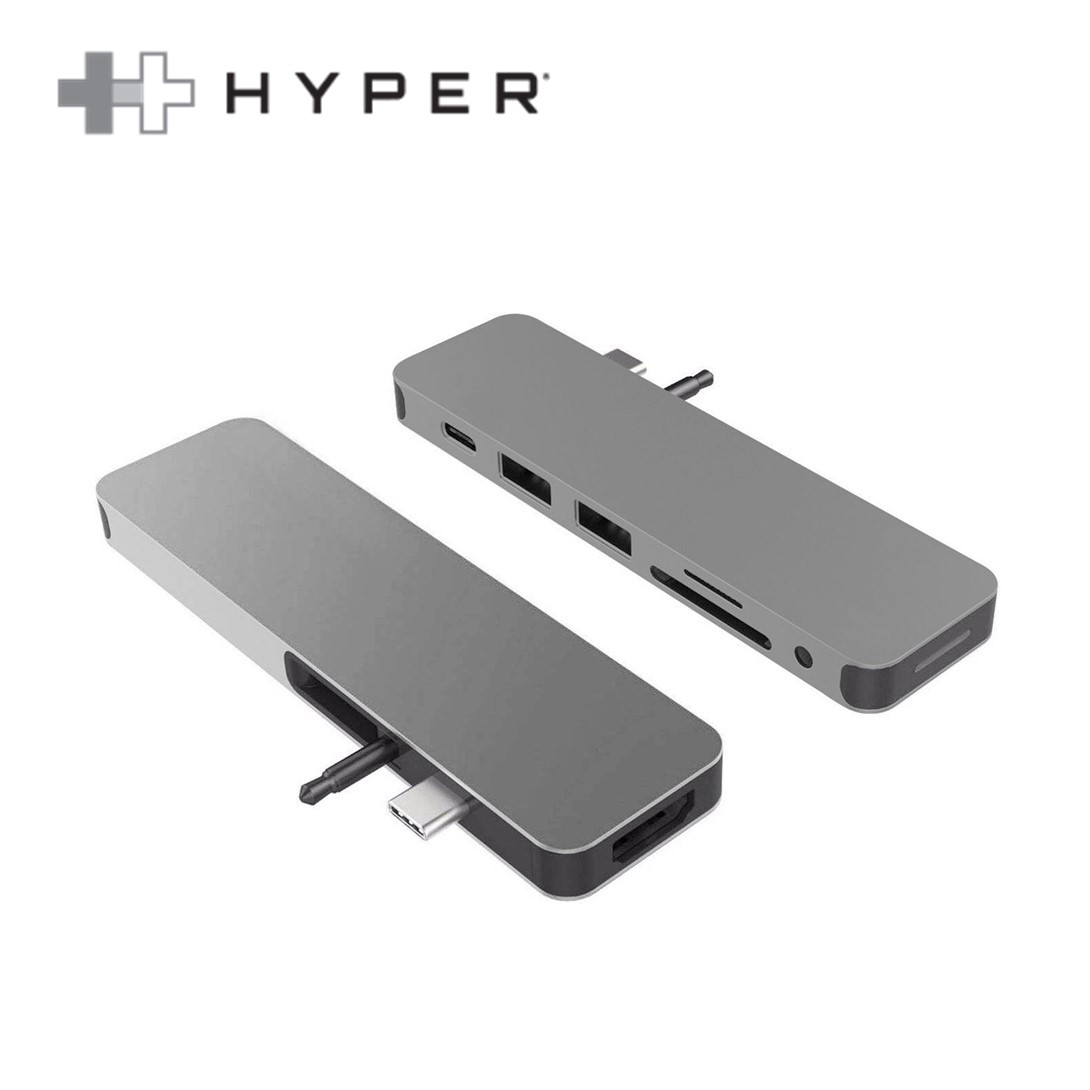 HYPERDRIVE SOLO 7 IN 1 USB C HUB SPACE GRAY 