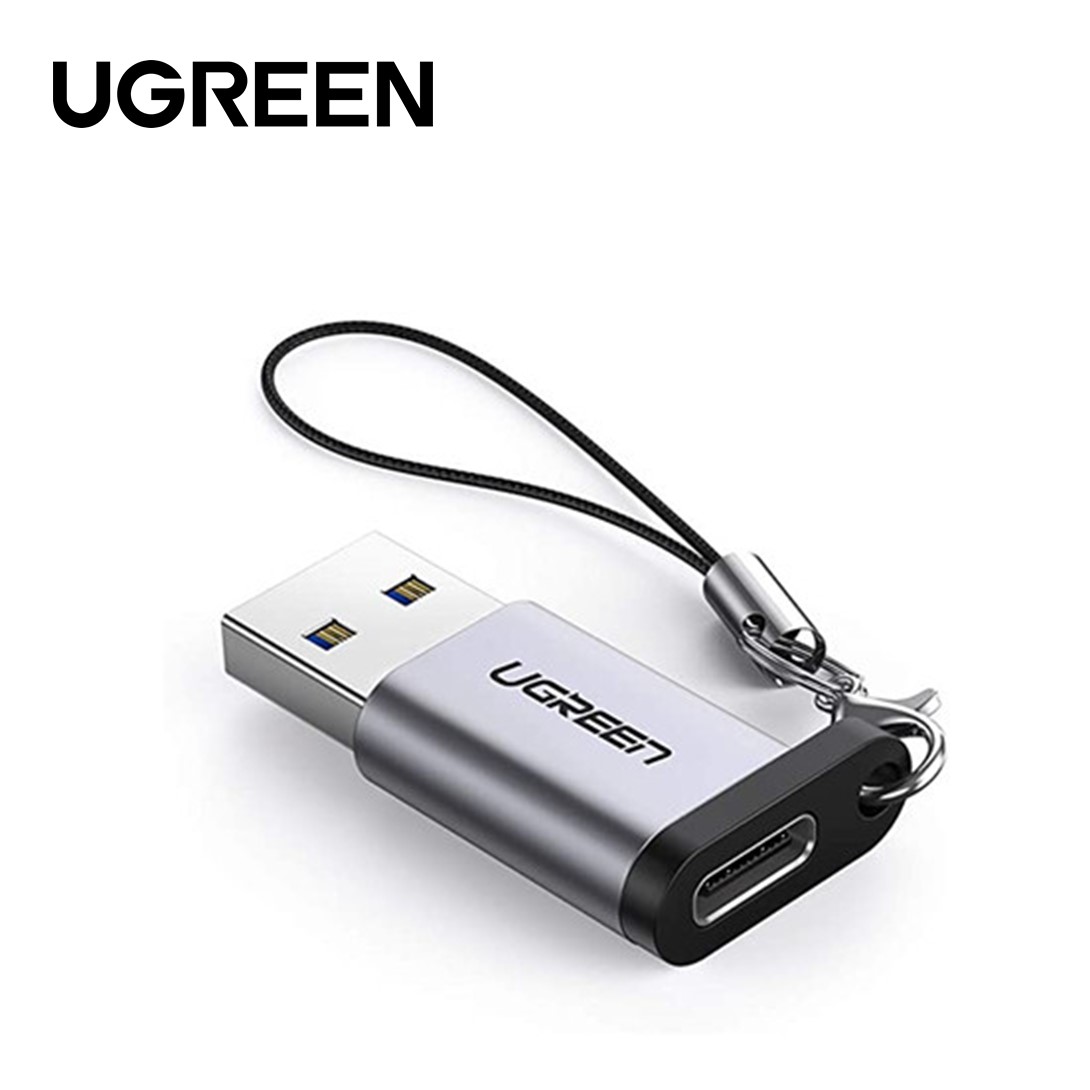 UGREEN USB 3.0A TO USBC M/F ADPATER (GRAY)