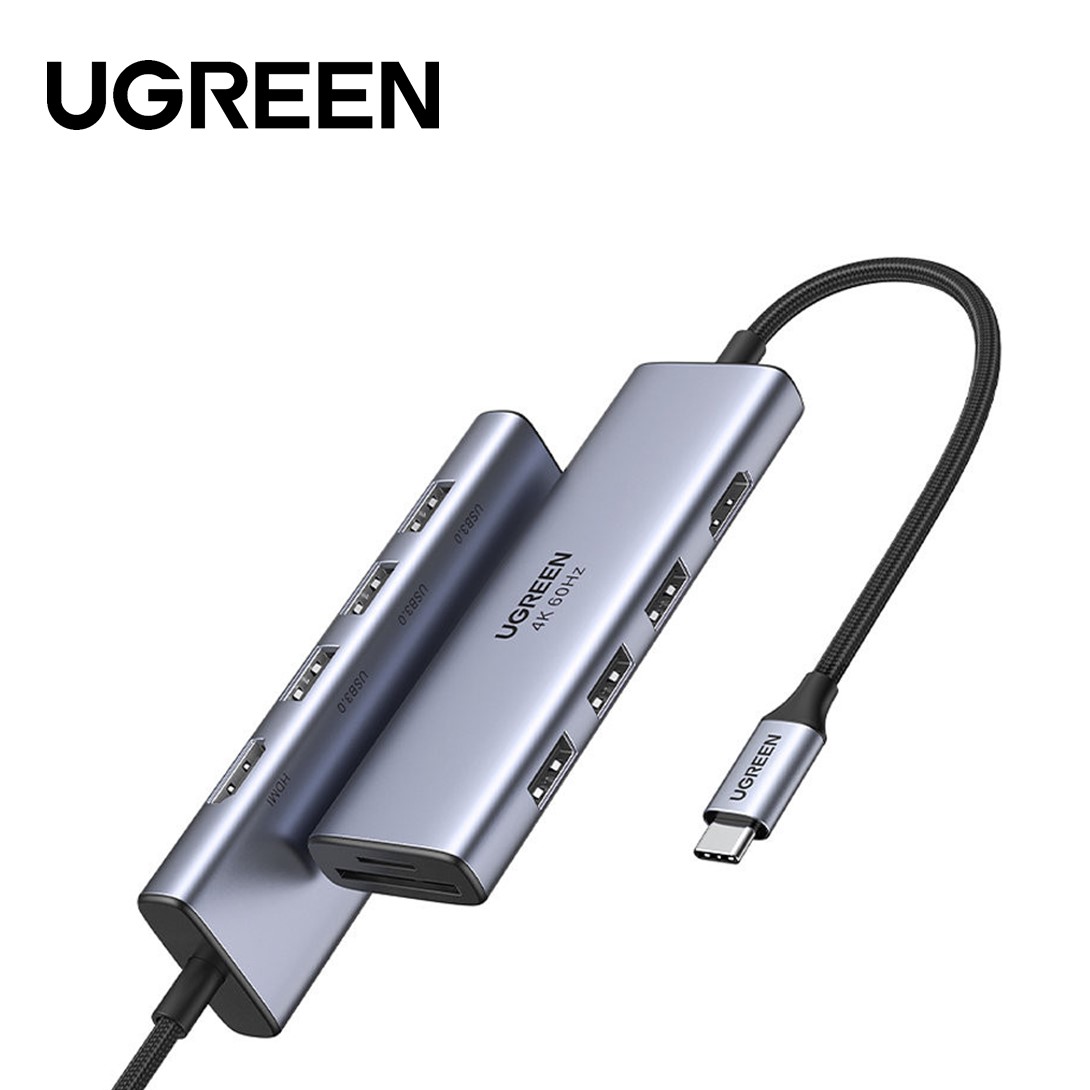 UGREEN USBC TO HDMI+3*USB 3.0 A+SD/TF CONVERTER