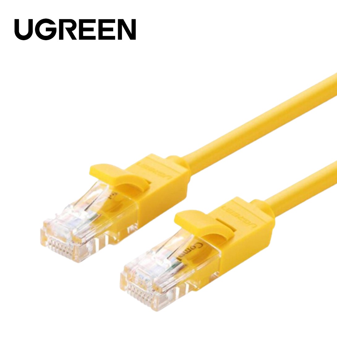 UGREEN CAT 6 U/UTP LAN CABLE 3M (YELLOW)