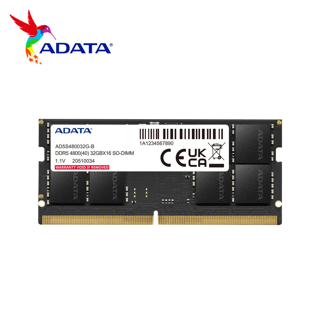 ADATA　AD5S480032G-B DDR5 4800 32GB ADATA Premier DDR5 4800MHz 32GB (2x16GB) UDIMM Memory RAM