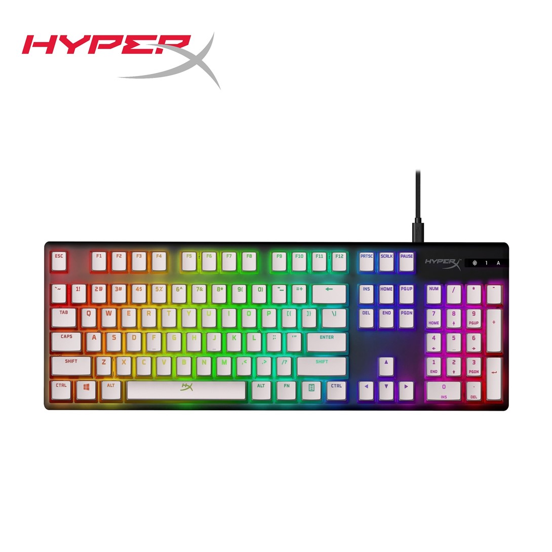 HYPERX WHITE PBT PUDDING KEYCAPUS
